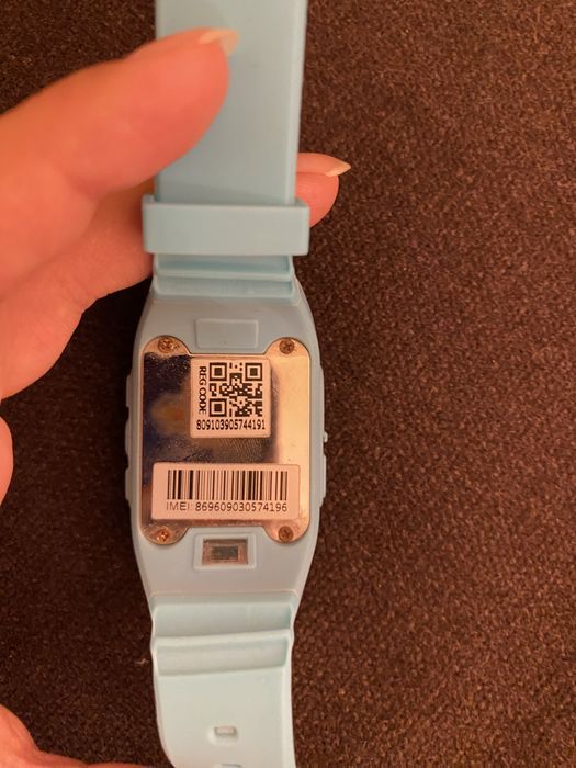 Ceas copii albastru deschis