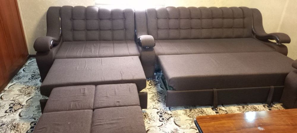 Раскладной диван для гостиной (комплект). Divan komplekt sotiladi