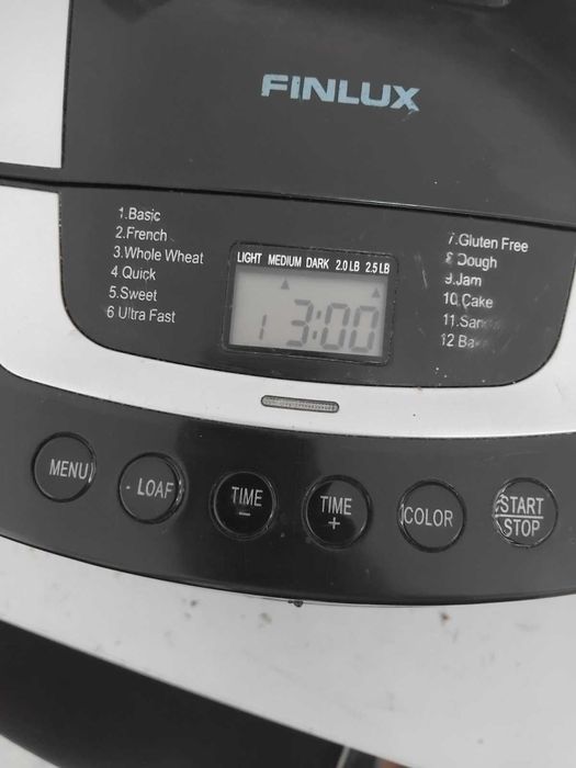 Хлебопекарна FINLUX FBM-1480 – 800W