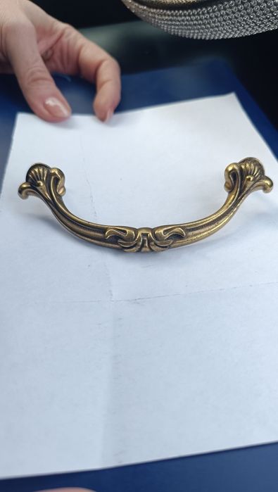 Ручка для комода (шкафа) латунь