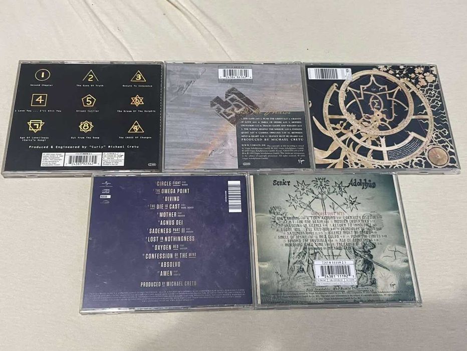 Colectie 5 cd-uri ENIGMA