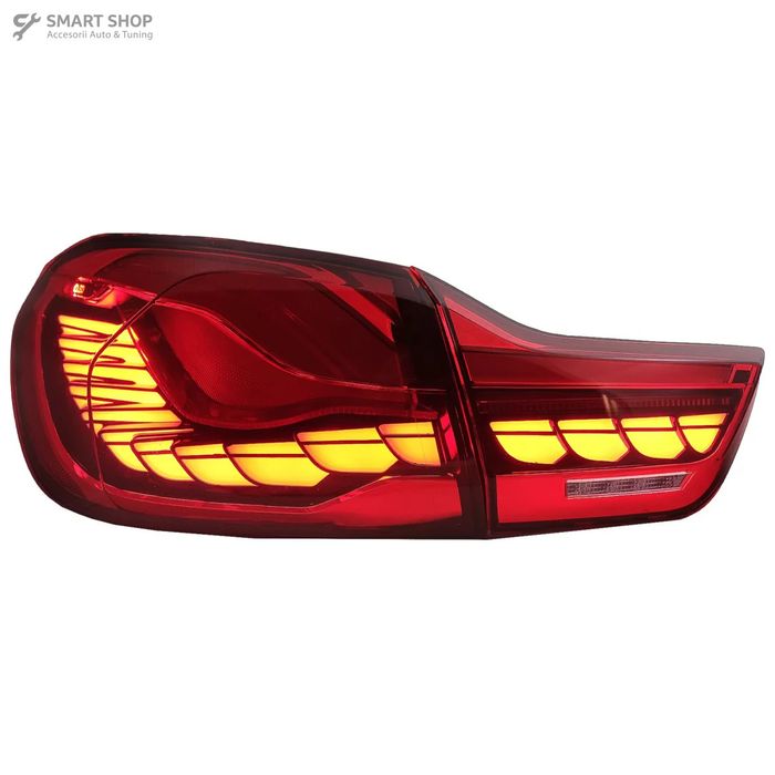 Stopuri OLED BMW Seria 4 F32 F33 F36 M4 F82 F83 (2013-03.2019) Rosu Cl