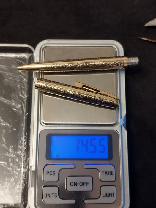 Pix vintage Sheaffer 12k RGP Made In USA