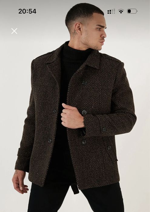 Короткое пальто