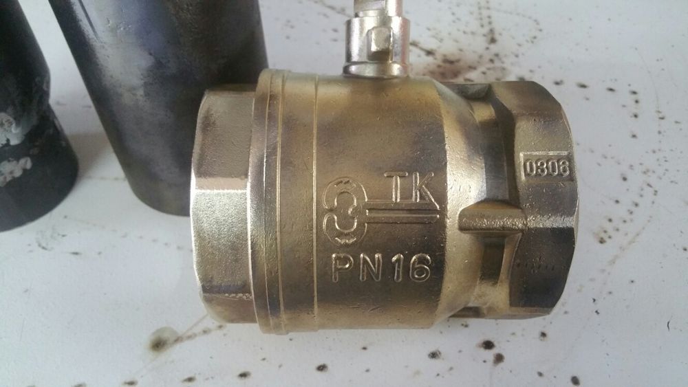 Кран шаровый латунный DN80
