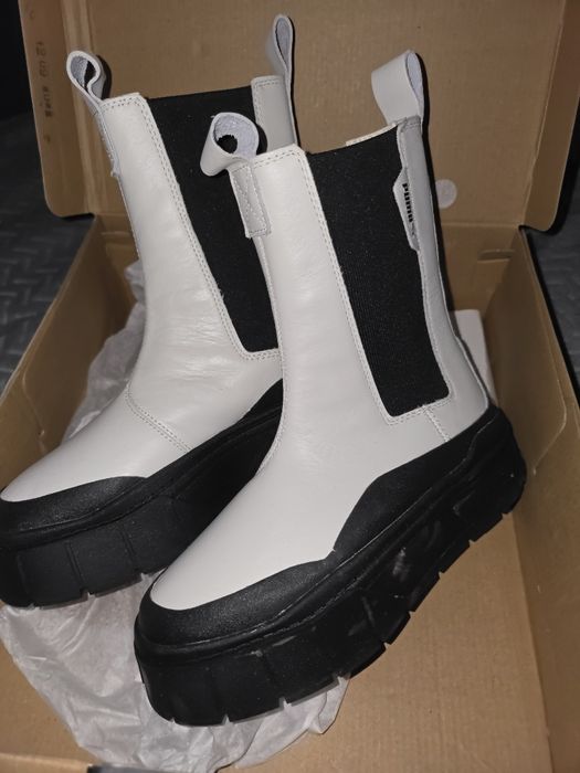 Cizme piele naturala Puma