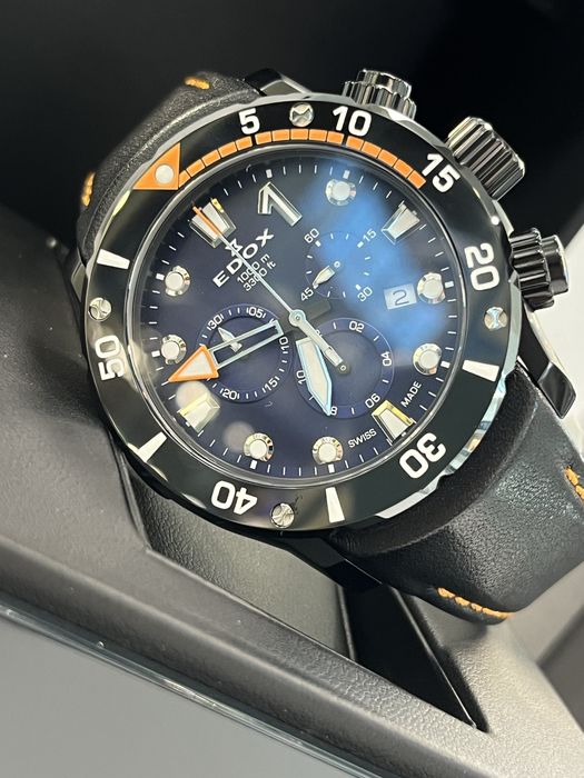 Edox Co-1 Chronoffshore Абсолютно Нов  в гаранция