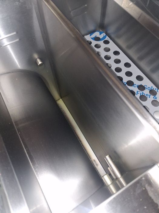 Фритюрник НОВ професионален на газ BLUESEAL