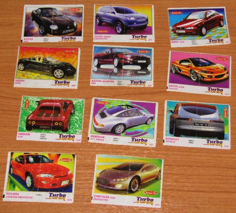 Картинки и опаковки от дъвки и други