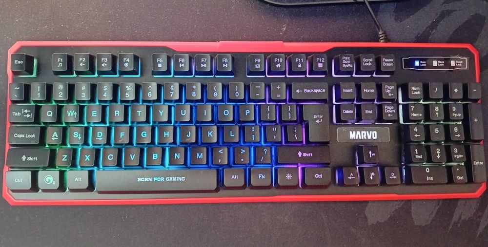 Геймарска мембранна клавиатура! Marvo K629G