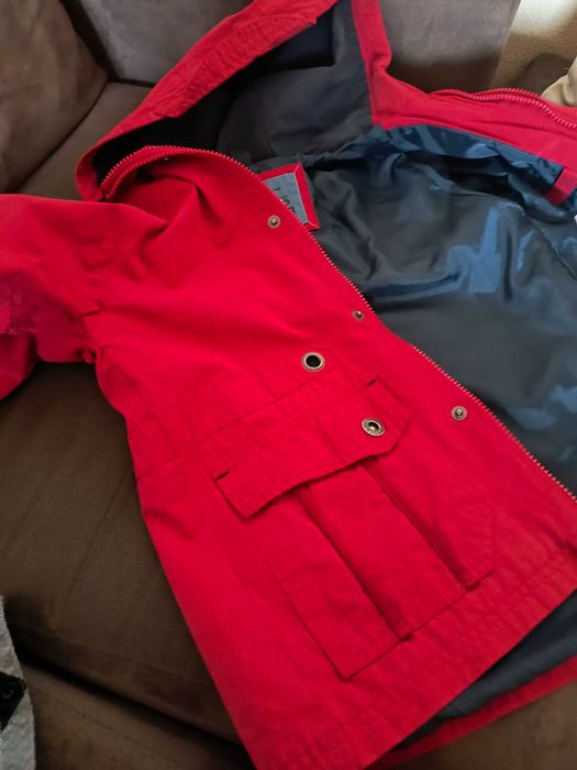 Оригинално детско червено яке за момче