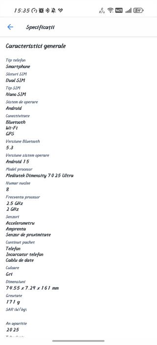 Telefon mobil HONOR 400 LITE