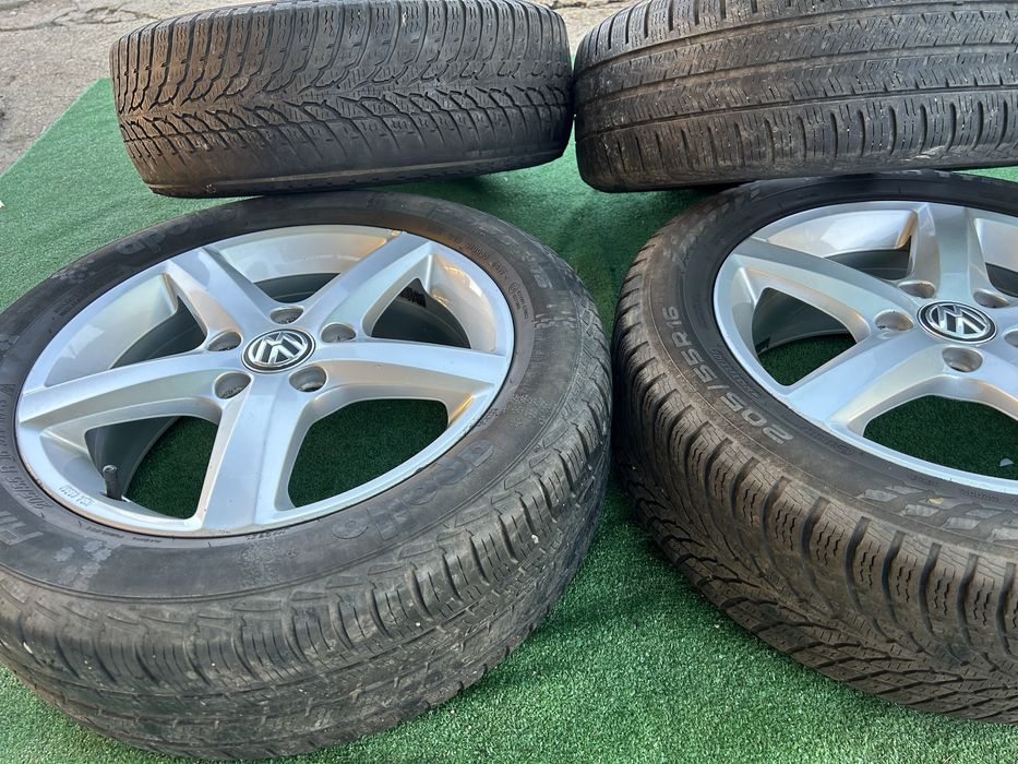 5x112 16 една джанта за vw golf 5 6 pasat touran kadi skoda seat