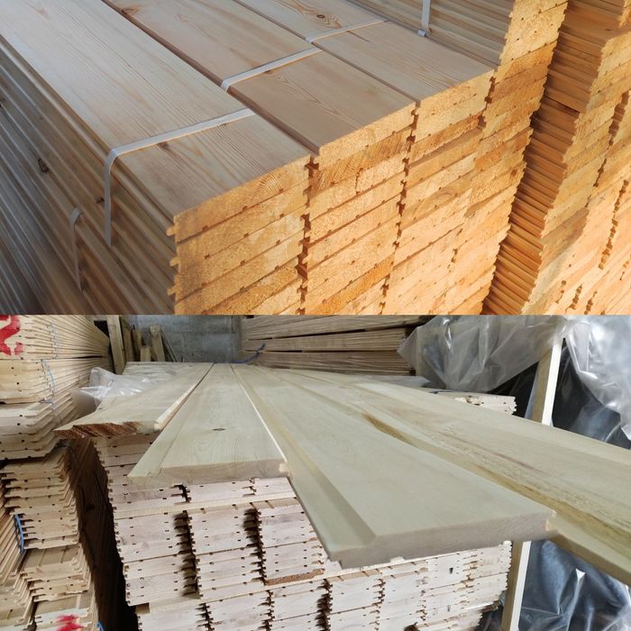 Стропила, Дюймовка, Tahta mahsulotlari Вагонка Пол тахта Таврико рейка