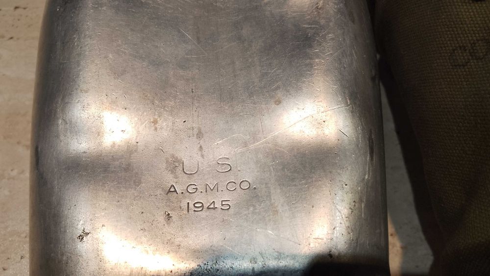 Plosca/canistra U.S. Army WW II 1944/1945