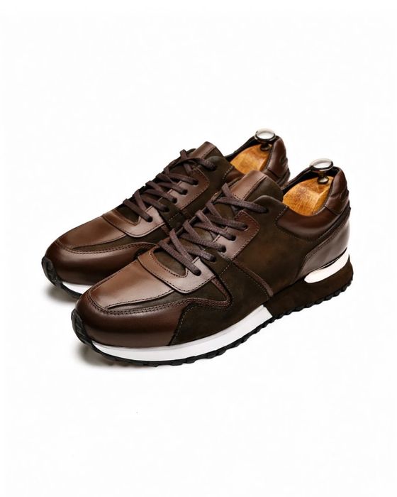 Мъжки обувки от 100% естествена кожа! Ръчна изработка!