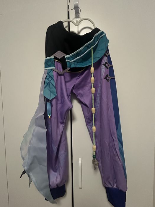 Cosplay Косплей костюм на Baizhu от Genshin Impact с перука