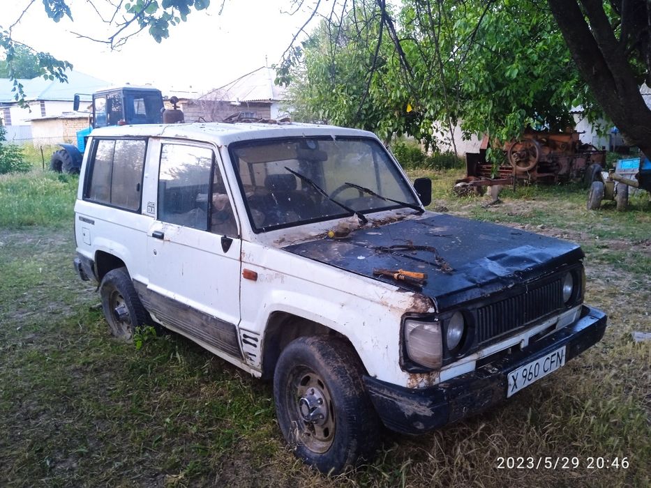 Исузу трупер с двигателям Мерседес 602