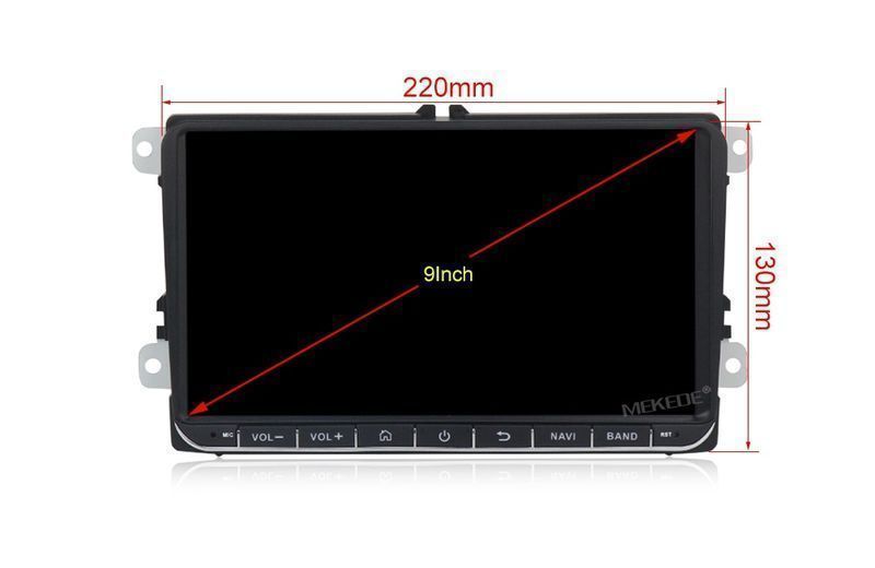 VW PASSAT GOLF RNS510/ RNS810  9"  SKODA SEAT андроид навигация, 9028