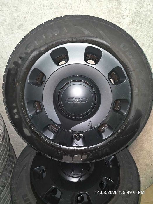 Джанти с гуми за Фиат 500