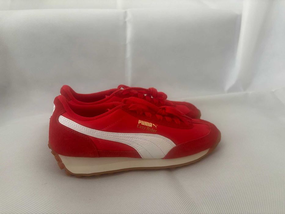 Damen PUMA Rot Easy Rider Sneaker
