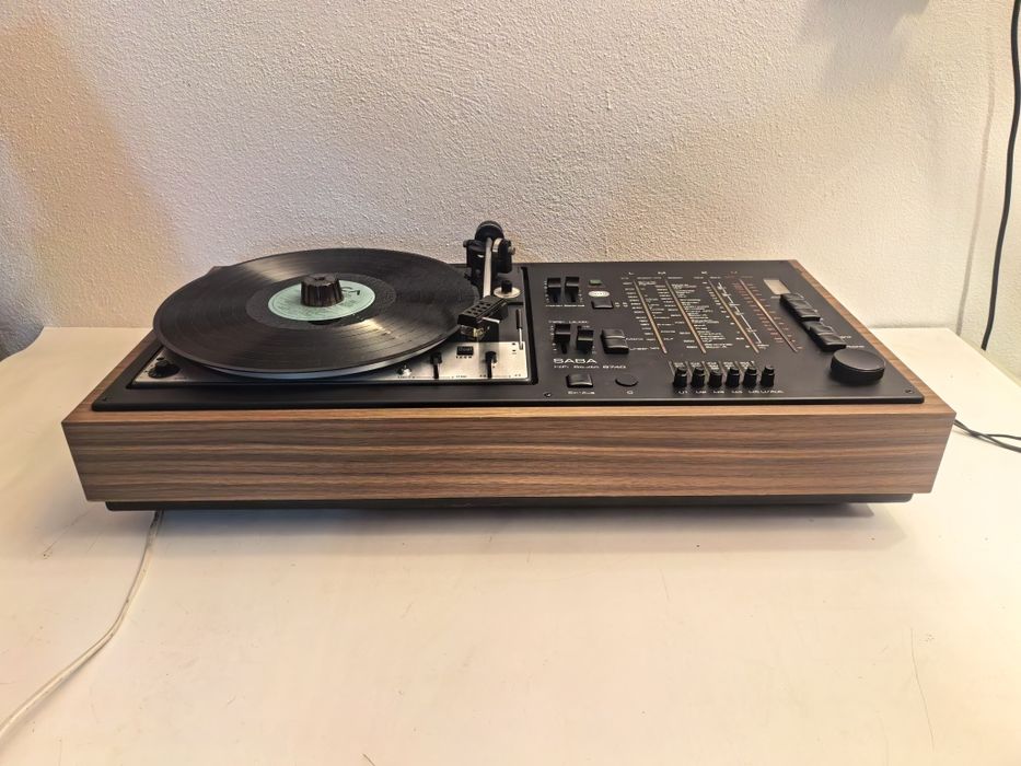 Pick up SABA HiFi Studio 8740 amplituner si Dual  1225 full automatic mufe RCA 4 iesiri pentru boxe