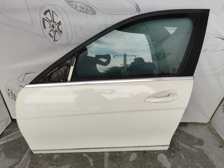 Ușă Față Stânga Mercedes-Benz C W204 Sedan Alb 650 A2047205900 2011 / [2007-2014] / (11X)