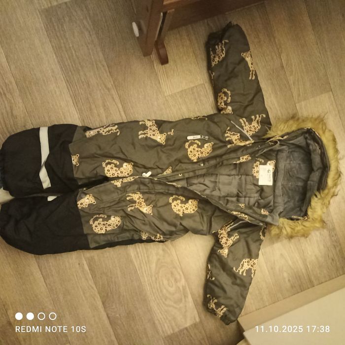 Детский зимний комбинезон