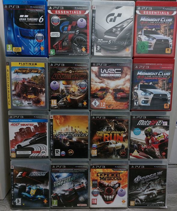 Игры PS3 Шутеры Гонки Стрелялки ПС3