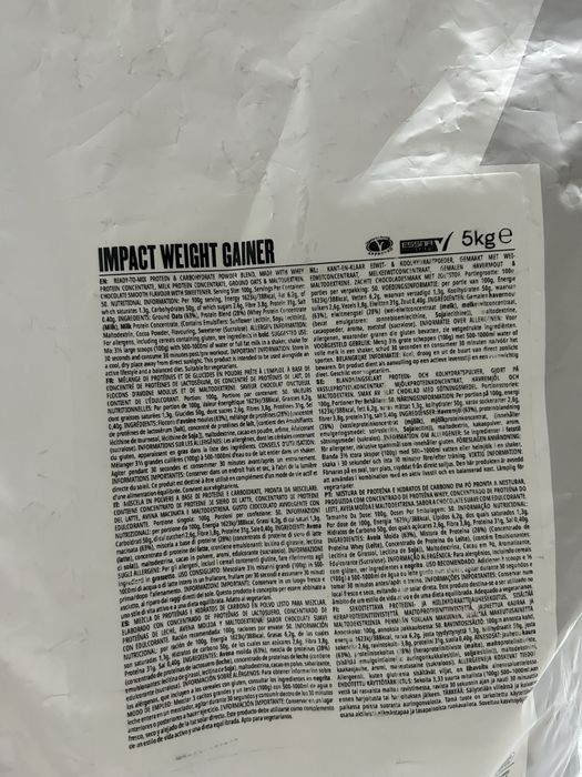 Impact weight gainer