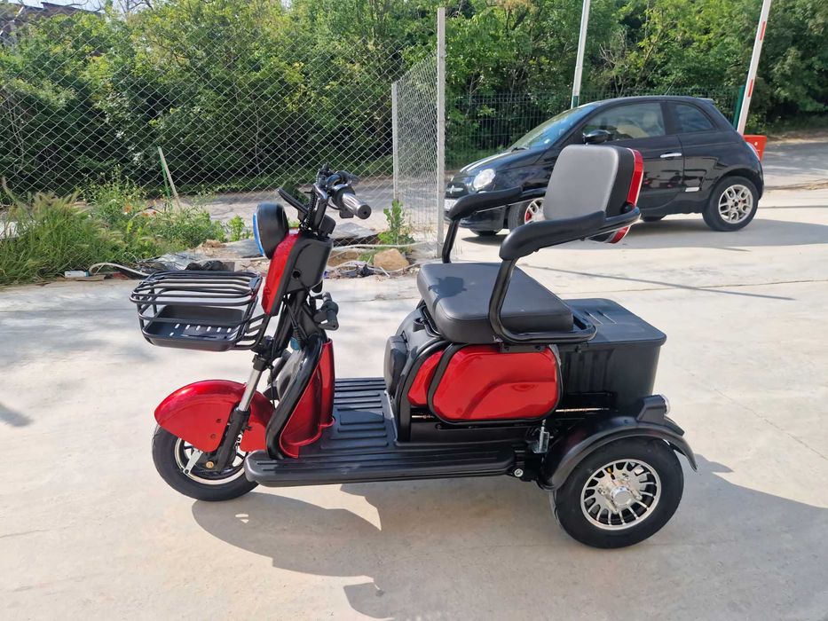 30% Triciclu electric FARA PERMIS cu 3 scaune | adulti, varstnici NOU