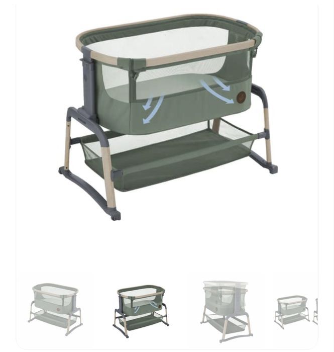 Продаю детскую приставную кровать Maxi-Cosi  Iora Air Beyond green.