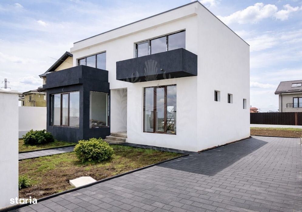 Casa moderna, curte 500 mp, finisaje premium, Cartier Albert,