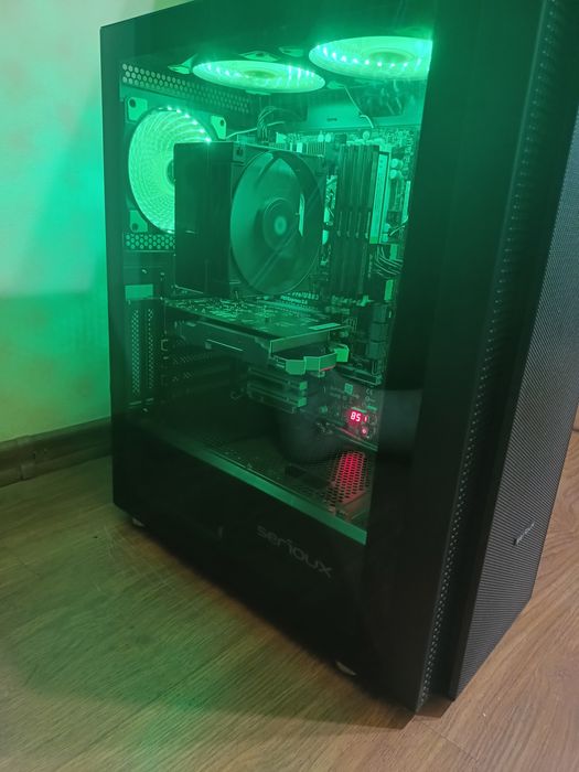 PC i7 16 GB  RAM + Sursa Gold 750 W Noua Cooler Masiv Nou Video GTX 750 GeForce Noua SSD Kingston 1 TB Ca Nou