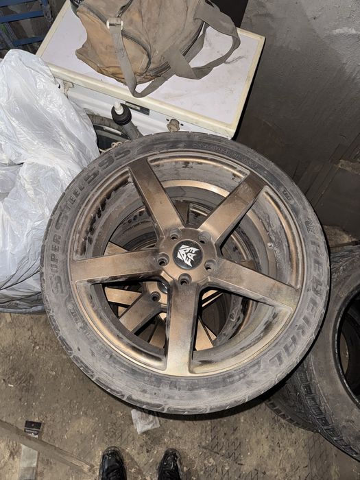 5/112 R18Диски в сборе с резиной