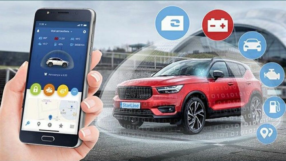 Установка Автосигнализации