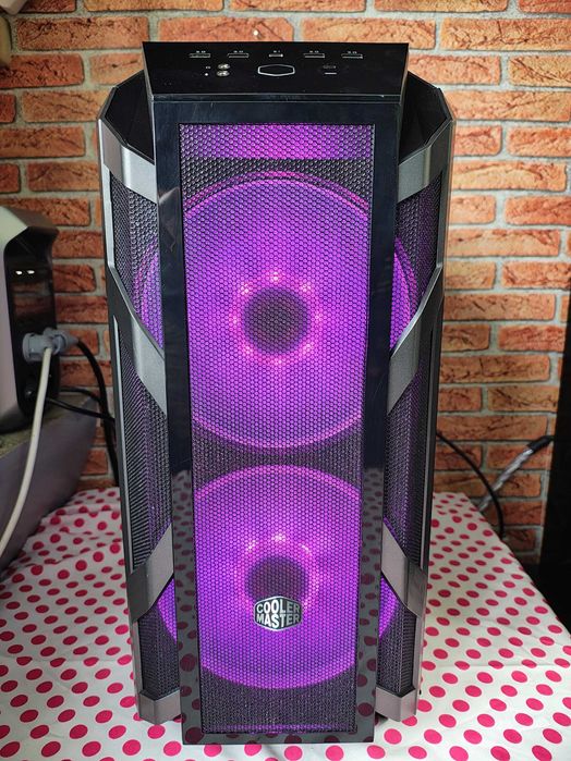 Carcasa PC Cooler Master MasterCase H500M Mesh Gun Metal