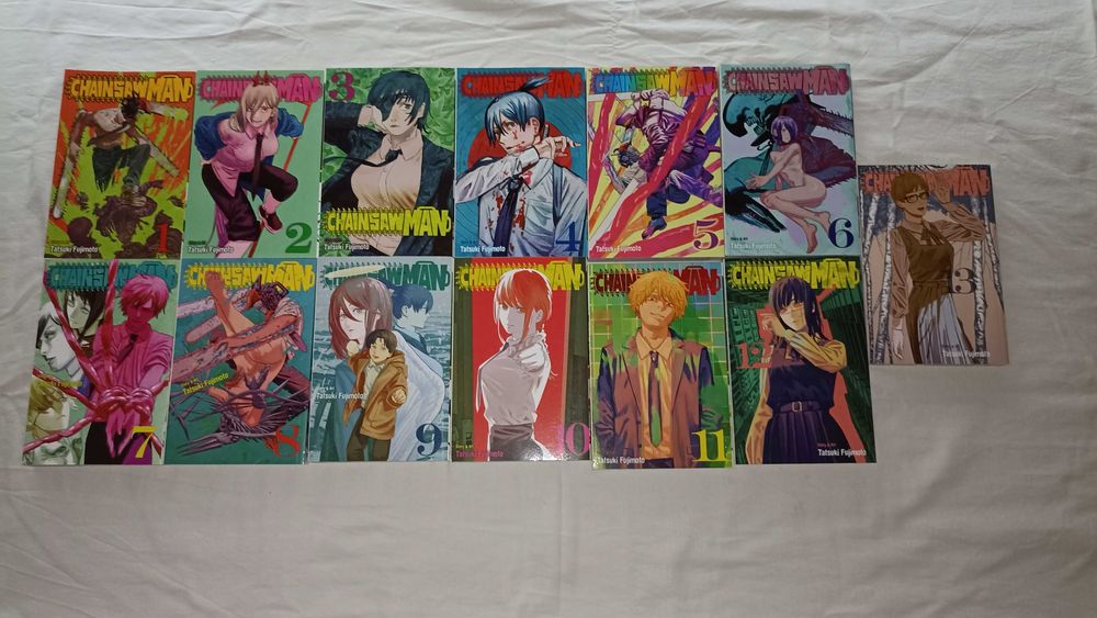 Продавам лот манга Chainsaw Man – volume от 1-13