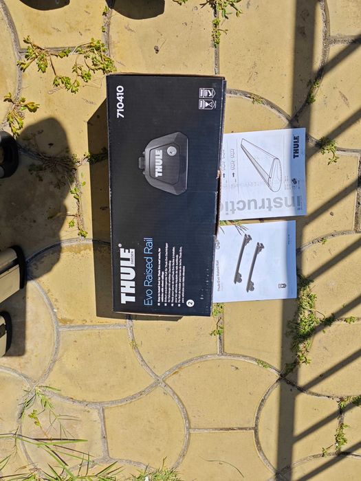Thule bare Wingbar Evo, Skoda Kamiq / VW variant B8, suporti bicicleta