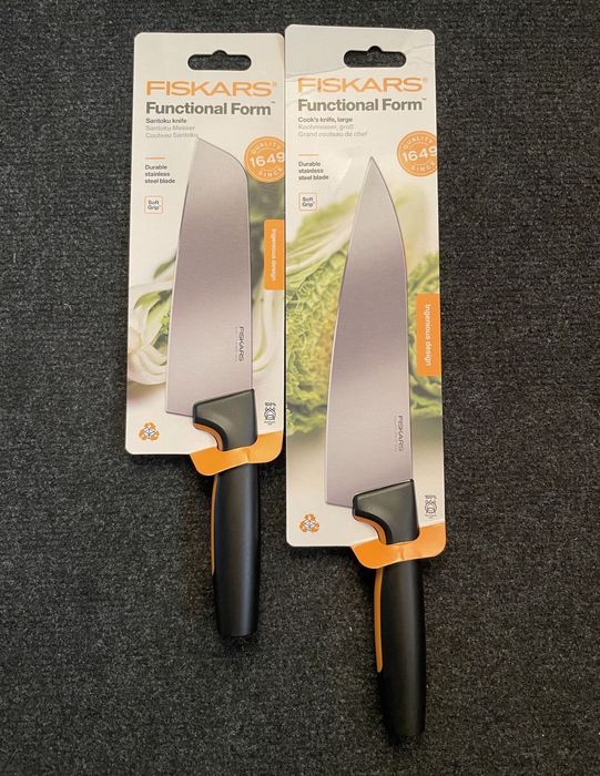 Cutit FISKARS profesional. Cutite de bucatarie FISKARS noi, originale