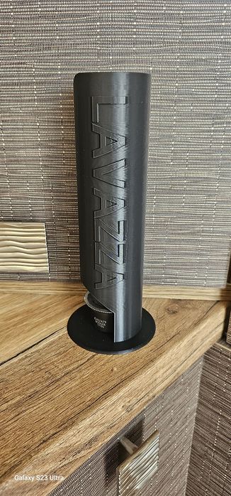 3D стойка за капсули Lavazza Blue.Изработена от био разградима пластма