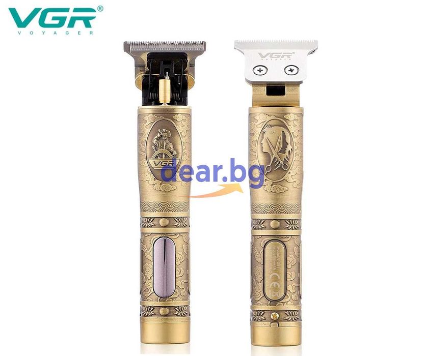 VGR 091 Професионален тример за коса и брада с дисплей
