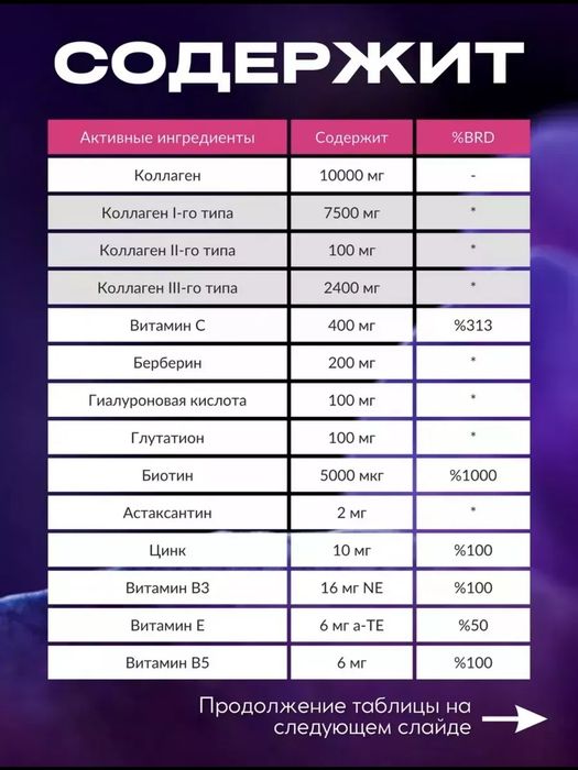 Swiss Bork - Multi Collagen, 330гр.для похудения.