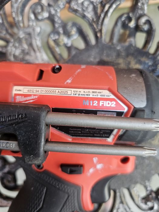 Impact milwaukee m12 fid2
