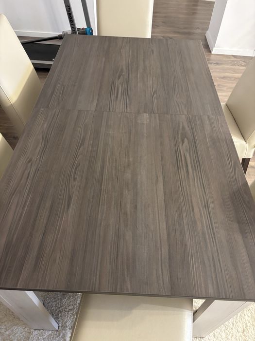 Vand masa exensibila cu 6 scaune