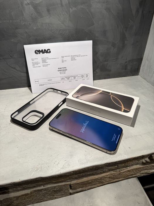 КАТО ЧИСТО НОВ Iphone 16 Pro Max 512 GB + Гаранция