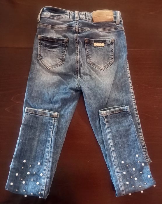 Дамски тесни скъсани дънки Madness national