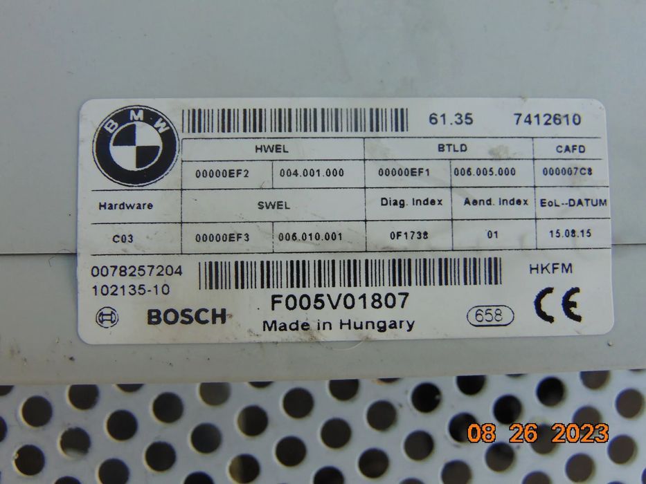 Modul soft Close BMW X1 X2 X5 f48 f49 f15 f10 f11 f02 f07 f16 x6 f25 x3 f26 f31 f36 soft close haio