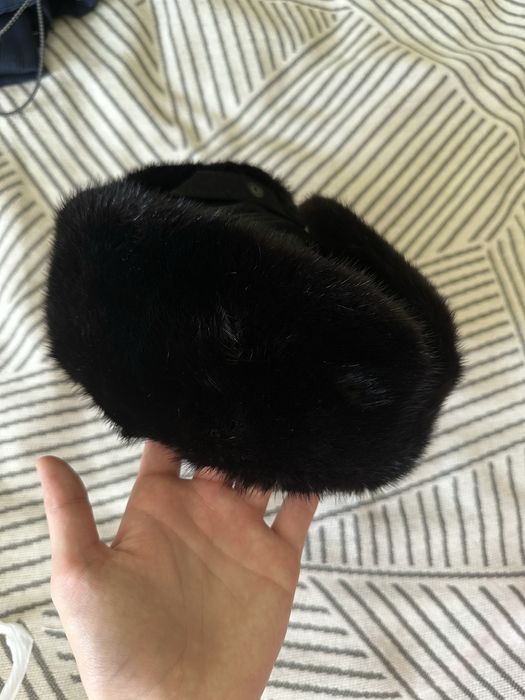 Шапка ушанка мужская