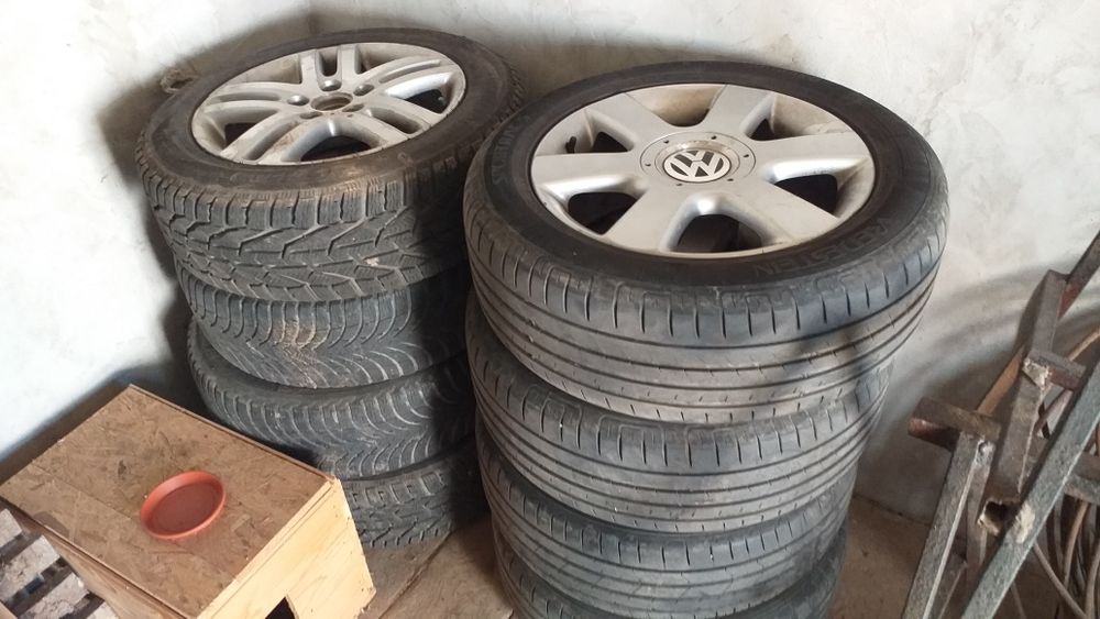 Anvelope cu jante aliaj 16"